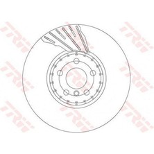 Fren Diski On Adet Sag Bmw G20 G22 G30 G32 G11 G12 G15 G16 G01 G02 G05 G07 Z4 Ix I20 Yuksek Karbon Kaplmali 18051