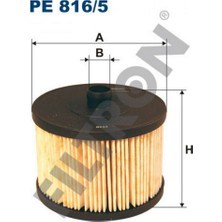 Filtron Yakit Filtresi Citroën C4 C5 C5 Ii C8 Jumpy Ii Fiat Ford C-Max Focus C-Max Focus Ii Galaxy Ii Kuga S-Max Lancia Phedra Peugeot 307 308 407 508 607 807 Expert Ii Volvo 18051