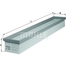 Mahle Hava Filtresi Mercedes C-Class M111 W203 S203 CL203 18051