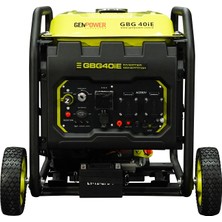 Genpower Gbg 40ie Model 4 Kva, Benzinli, Marşlı, Tekerlekli Açık Tip, Dijital Inverter Monofaze ( 220 Volt) Portatif Jeneratör