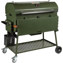 IGRILL Barbekü 1000 mm Kömürlü Mangal (Yeşil)