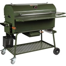 IGRILL Barbekü 1000 mm Kömürlü Mangal (Yeşil)