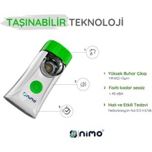 Nimo Taşınabilir Nebulizatör Solunum Cihazı