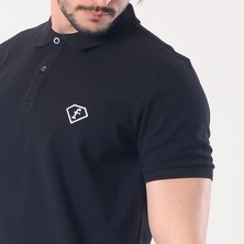 FASHION4YOU Beyaz Nakışlı Polo Yaka T-Shırt