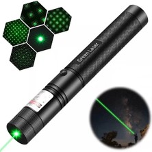 Yenimiyeni Green Laser Pointer Şarjlı Güçlü Yeşil Lazer