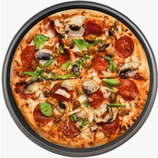 Fiona Pizza Tavası Fırın Tepsisi Ikili Paket - 12 Inç Pizza Pişirme Sebzelik Tepsisi Yapışmaz Bakeware Plaka Fırın Için Pasta Tavası (Yurt Dışından)