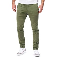 Cedy Denim Yan Cepli Klasik Chino Erkek Pantolonu Gabardin C401-1