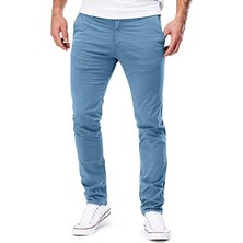 Cedy Denim Yan Cepli Klasik Chino Erkek Pantolonu Gabardin C401-1