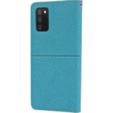 SZY Market Samsung Galaxy A03S El Cüzdan Pu Deri Kapak Kredi Kartı Flip Case (Yurt Dışından)