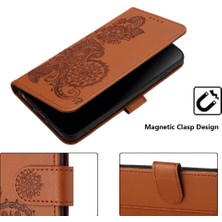 SZY Market Tecno Spark 20 Flip Folio Kitap Kickstand Koruyucu Kart Pu (Yurt Dışından)