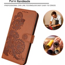 SZY Market Tecno Spark 20 Flip Folio Kitap Kickstand Koruyucu Kart Pu (Yurt Dışından)