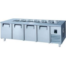 Iceinox Servis Buzdolabı 650 Lt 4 Kapılı