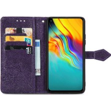 SZY Market Infinix Sıcak 9 Flip Kapak Için Kılıf Zarif Desen Darbeye Deri (Yurt Dışından)