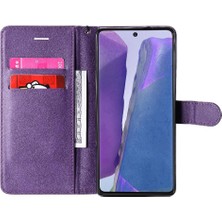 SZY Market Samsung Galaxy Not 20 Iş Cüzdan Telefon Kılıfı Için Flip Case Yüksek Katı (Yurt Dışından)