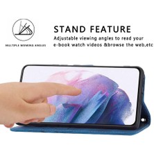 SZY Market Samsung Galaxy S21 Artı 5g Kickstand Pu Deri Kapak Kredi Için Filp Durumda (Yurt Dışından)