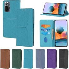 SZY Market Xiaomi Redmi Not 10 Pro 5g Flip Folio Kitap Kredi Kartı Tutucu Pu (Yurt Dışından)