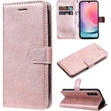 SZY Market Kart Yuvası ile Samsung Galaxy A24 4g Yüksek Kalite Deri Için Flip Case (Yurt Dışından)