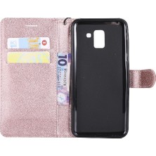 SZY Market Kart Yuvası ile Samsung Galaxy J6 2018 Için Flip Case Yüksek Kalite Deri (Yurt Dışından)