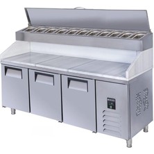 Iceinox Make Up Buzdolabı Mermerli 515 Lt