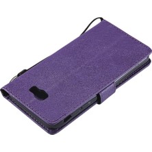 Manyi Mall Kart Yuvası Klasik Düz Renk ile Samsung Galaxy J5 Başbakan Için Flip Case (Yurt Dışından)