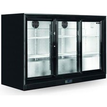 Iceinox Bar Tipi Buzdolabı Çarpma Kapı 210 Lt 3 Kapılı