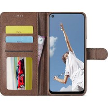 Manyi Mall Oppo A54 4g Için Tutucu Kart Yuvaları ile Cüzdan Buzağı Doku Flip Case (Yurt Dışından)