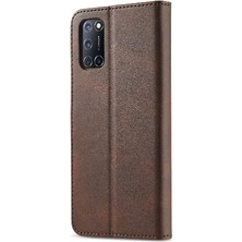 Manyi Mall Oppo A54 4g Için Tutucu Kart Yuvaları ile Cüzdan Buzağı Doku Flip Case (Yurt Dışından)