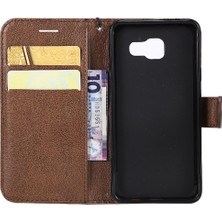 Manyi Mall Samsung Galaxy A3 Için Flip Case 2016 Klasik Düz Renk ile Yüksek Kalite (Yurt Dışından)