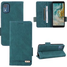 Manyi Mall Nokia C02 Deri Folio Flip Case Için Kılıf Tam Koruma Koruyucu (Yurt Dışından)