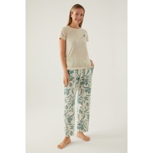 Pierre Cardin 8826 Maybe Kadın Kısa Kol Pijama Takımı