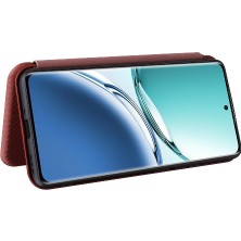 Manyi Mall Oppo A3 Pro Tam Koruma Kartı Ekleme Manyetik Karbon Için Kılıf (Yurt Dışından)