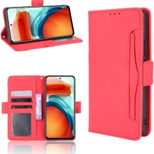 Manyi Mall Xiaomi Poco X3 Gt Için Kılıf Ayarlanabilir Ayrılabilir Kart Tutucu Manyetik Kapatma Deri Cüzdan Kapak (Yurt Dışından)