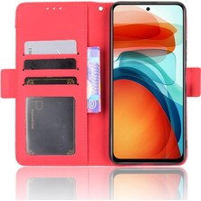 Manyi Mall Xiaomi Poco X3 Gt Için Kılıf Ayarlanabilir Ayrılabilir Kart Tutucu Manyetik Kapatma Deri Cüzdan Kapak (Yurt Dışından)