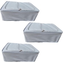 Ayşe Karaca Akrc Organizer Metal Aksanlı Baza Altı Telli Hurç 60X42X20 3 Adet