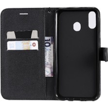 Manyi Mall Kart Yuvası ile Samsung Galaxy M20 Iş Cüzdan Telefon Kılıfı Için Flip Case (Yurt Dışından)