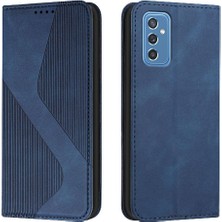 Manyi Mall Samsung Galaxy M52 5g Cüzdan Kickstand Pu Deri Manyetik Kart (Yurt Dışından)