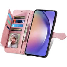 Manyi Mall Samsung Galaxy Case 5g Cüzdan Flip Fermuar Tarzı Çok Renkli Yuvası (Yurt Dışından)