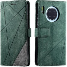 Manyi Mall Huawei Mate 30 Için Kılıf Cüzdan Flip Folio Darbeye Manyetik Pu Deri (Yurt Dışından)