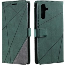 Manyi Mall Samsung Galaxy A34 5g Darbeye Dayanıklı Kart Tutucu Kickstand Cüzdan Pu (Yurt Dışından)