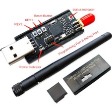 Pabiflo CC2652P CC2652 USB Dongle ZIGBEE2MQTT Zha Koordinatör Ev Asistanı Ble Konu USB Dongle Sopa Ble5.2(B) (Yurt Dışından)