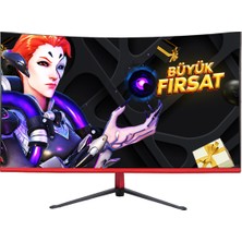 Ramtech Prizma X60 Ryzen 5 5600 / 32GB Ram / 6650XT 8gb / 1tb Nvme M2 SSD 23.6'' 1ms 165HZ Curved Oyuncu Bilgisayarı