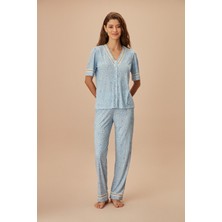 Suwen Young Mother Maskülen Pijama Takımı