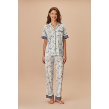 Suwen Almira Maskülen Pijama Takımı