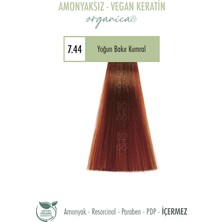 Botego Milano Organica Krem Boya 7.44 Yoğun Bakır Kumral 100 ml