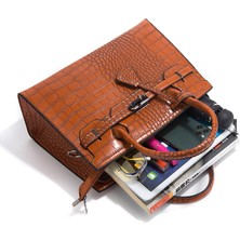 Global Product Store 01 Kadın Çanta Omuz Çantası Debriyaj Kolu Satchel Tote Kare Çanta 3 Takım (Yurt Dışından)