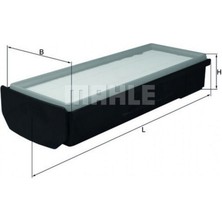Mahle Hava Filtresi Bmw F10 F30 F32 F34 F36 F01 F25 F26 E70 E71 F15 F16 18051