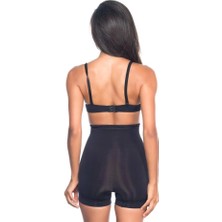 Miraxx Siyah Emay 7027 Ince Düşük Bel Boxer Korse