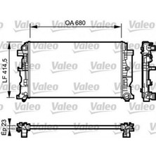 Valeo Motor Su Radyatoru 680X416X23 Mercedes Sprinter 06 . Vw Crafter 06 18051