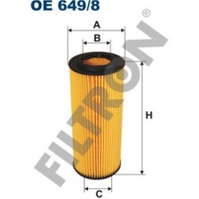 Filtron Yağ Filtresi Bmw Bmw Serie 3 (E46), Serie 3 (E90/E91/E92/E93), Serie 5 (E60/E61), Serie 6 (E63/E64), Serie 7 (E65/E66), Serie X3 (E83), Serie X5 (E53), Serie X5 (E70), Serie X6 (E71) 18051