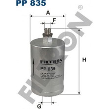 Filtron Yakit Filtresi Mercedes M102 M103 M104 190 W201 W124 W140 C140 R129 18051